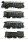 Roco 74014 4er Set Personenwagen Ep. III DB