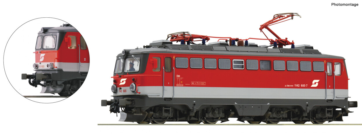 Roco 70604 E-Lok 1142 685-5 Ep. VI ÖBB