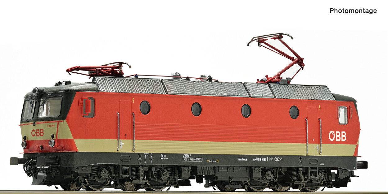 Roco 70440 E-Lok 1144 092-4 Ep. VI ÖBB Sound