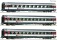 Roco 6200023 3er Set Personenwagen IR 1 Ep. V-VI SBB