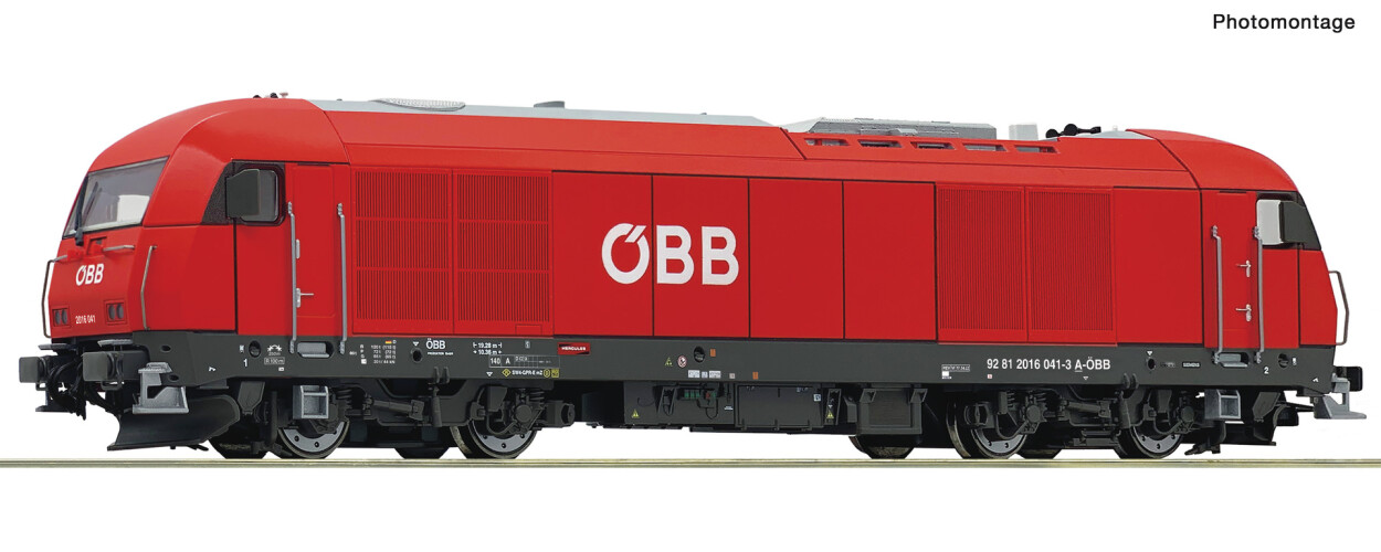 Roco 7320013 Diesellok 2016 041-3 Ep. VI ÖBB Sound AC