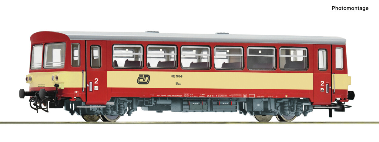 Roco 74242 Beiwagen Btax 780 Ep. V CD