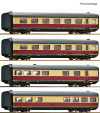 Roco 6220003 4er Set Gasturbinen- Triebzug BR 602 Erg&auml;nzungswagen Ep. IV DB AC