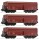 Roco 6600044 3er Set Selbstentladewagen Fads Ep. IV PKP