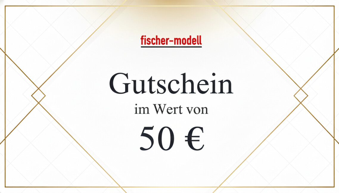 fischer-modell   50 EUR Gutschein