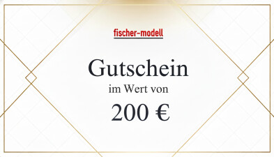 fischer-modell  200 EUR Gutschein