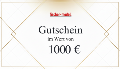 fischer-modell 1000 EUR Gutschein