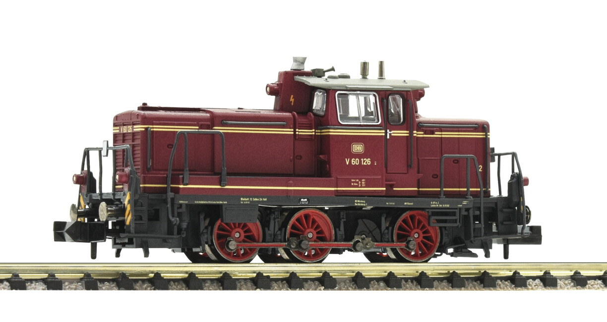 Fleischmann 722404 Diesell. BR V60 rot Ep. III DB