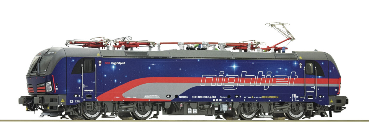 Roco 79976 E-Lok 1293 200 „Nightjet“ Ep. VI ÖBB