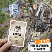 COONGAMES Voll Abgefahren: Der n&auml;chste Zug - Das Modellbahn-Kartenspiel