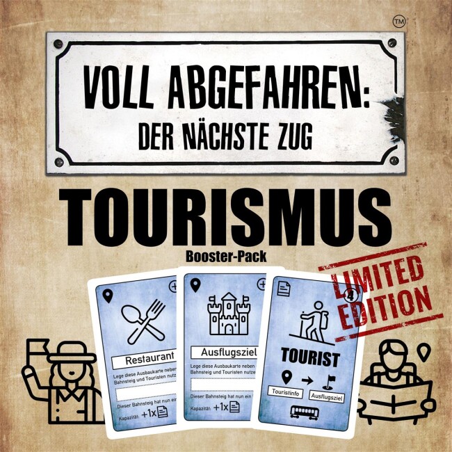 COONGAMES Voll Abgefahren: Der nächste Zug - Booster-Pack Tourismus