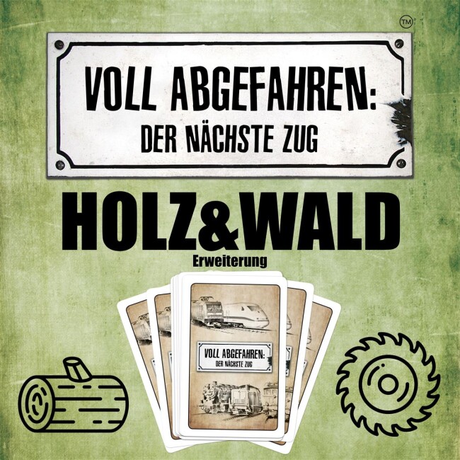 COONGAMES Voll Abgefahren: Der nächste Zug - Erweiterung Holz & Wald