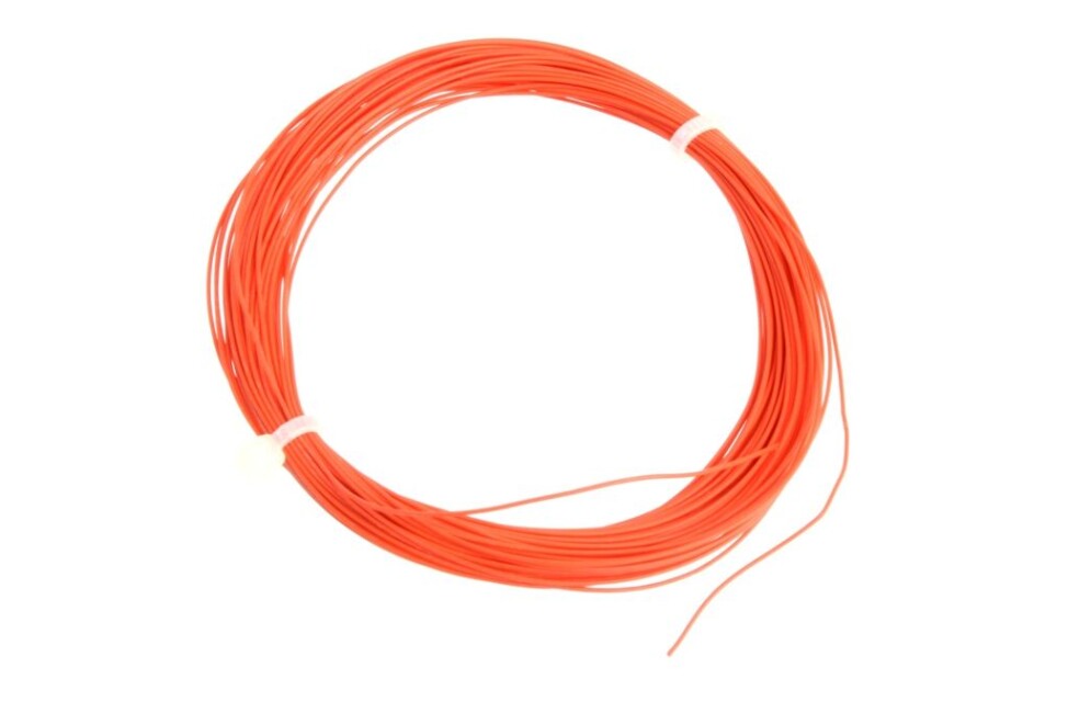 ESU 51943 Hochflexibles Kabel, Durchmesser 0.5mm, AWG36, 2A, 10m Wickel, Farbe rot